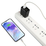 Sạc du lịch nhanh LZ-728 QC 3.0 USB + PD 20W USB-C / Type-C, phích cắm Mỹ