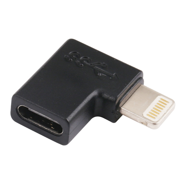 Cáp chuyển đổi sạc gập 8 Pin đực sang USB-C / Type-C cái, 8 Pin đực sang USB-C / Type-C cái