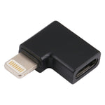 Cáp chuyển đổi sạc gập 8 Pin đực sang USB-C / Type-C cái, 8 Pin đực sang USB-C / Type-C cái