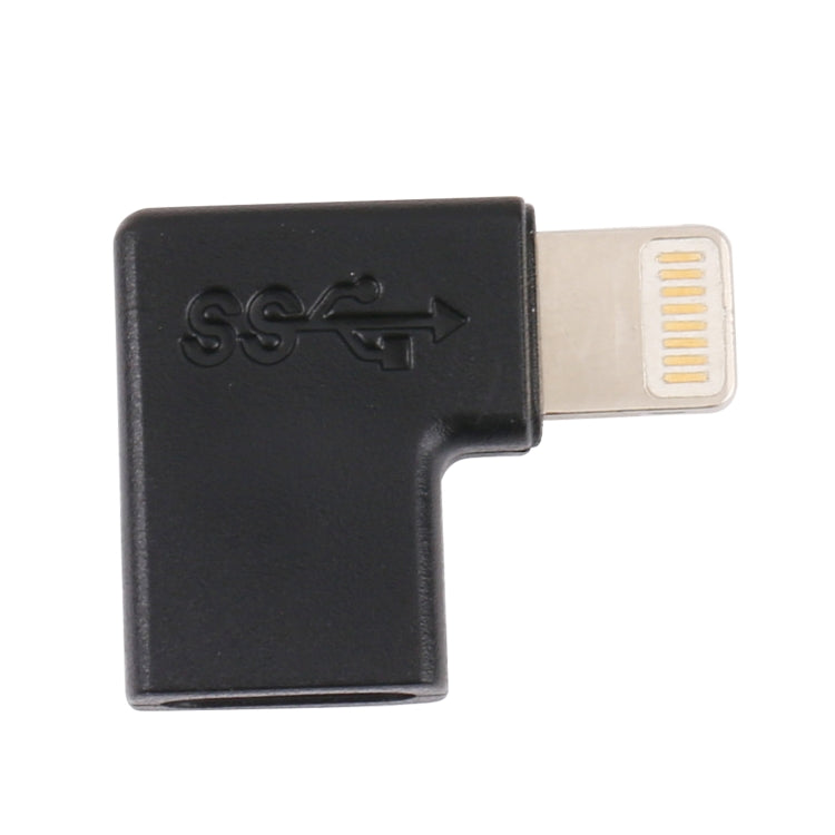 Cáp chuyển đổi sạc gập 8 Pin đực sang USB-C / Type-C cái, 8 Pin đực sang USB-C / Type-C cái