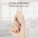 Card âm thanh USB ngoài vỏ nhôm, jack 3.5mm, HIFI Magic Voice 7.1 kênh, adapter không cần driver cho máy tính, máy bàn, loa, tai nghe, micro, vỏ nhôm 7.1 kênh màu vàng