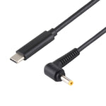 Cáp sạc nguồn laptop USB-C / Type-C sang 4.0 x 1.7mm, chiều dài cáp khoảng 1,5m, Type-C sang 4.0 x 1.7mm