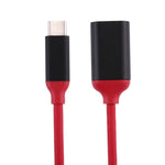Cáp bộ chuyển đổi OTG USB-C / Type-C 3.1 đực sang USB 3.0 cái đầu hợp kim nhôm dài 15cm