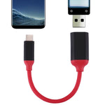 Cáp bộ chuyển đổi OTG USB-C / Type-C 3.1 đực sang USB 3.0 cái đầu hợp kim nhôm dài 15cm