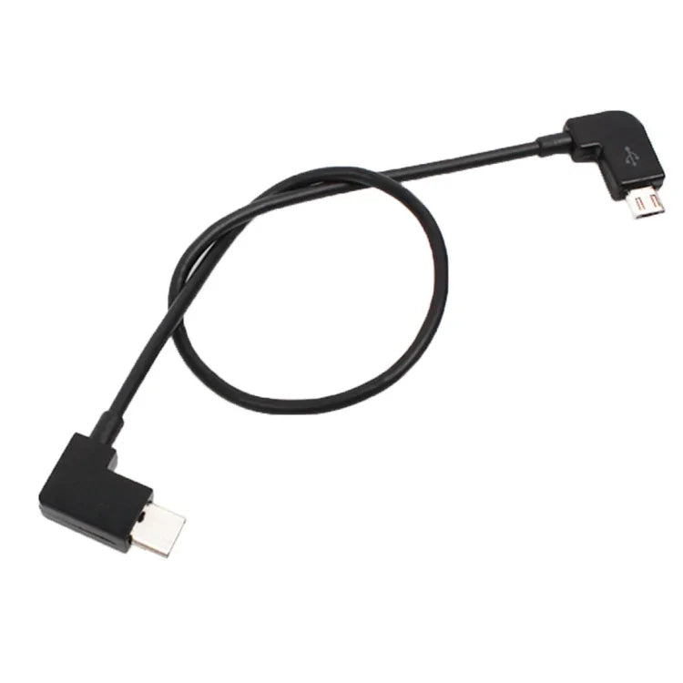 Cáp chuyển đổi dữ liệu Micro USB sang USB-C / Type-C dài 30cm cho bộ điều khiển từ xa DJI MAVIC PRO & SPARK, điện thoại thông minh, máy tính bảng, Micro USB sang USB-C / Type-C