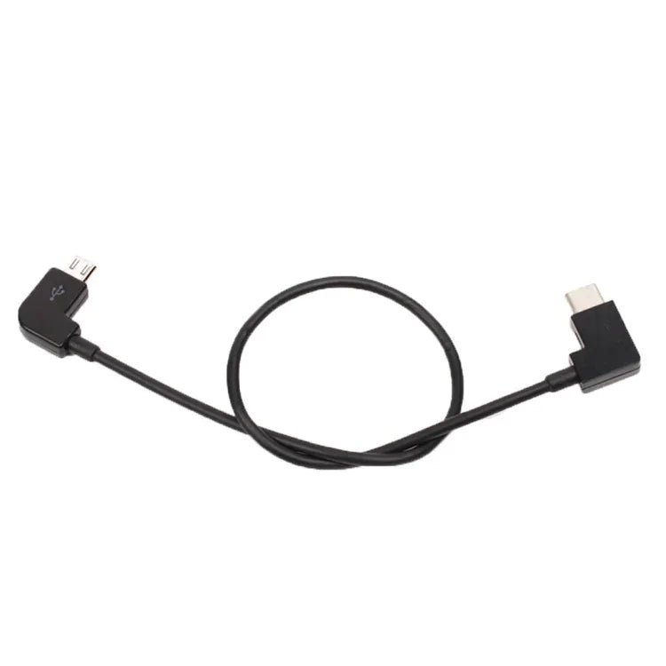 Cáp chuyển đổi dữ liệu Micro USB sang USB-C / Type-C dài 30cm cho bộ điều khiển từ xa DJI MAVIC PRO & SPARK, điện thoại thông minh, máy tính bảng, Micro USB sang USB-C / Type-C