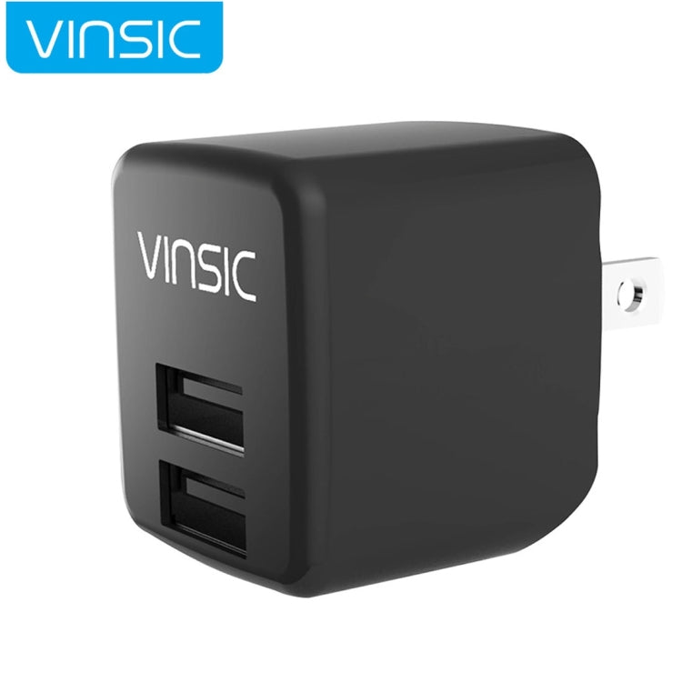 Bộ sạc tường USB đôi VinSic 12W 5V 2.4A