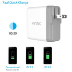 For iPhone/iPad, Galaxy S7/S6/Edge/Plus, Mi5 etc, US Plug