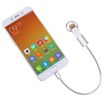 Cáp dữ liệu sạc bộ chuyển đổi OTG 2A Micro USB sang USB ống hợp kim nhôm dài 24cm có đầu nối USB-C / Type-C