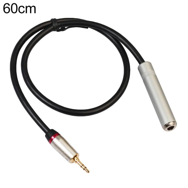 Cáp chuyển đổi âm thanh REXLIS TC128MF 3.5mm đực sang 6.5mm cái, chiều dài: 60cm