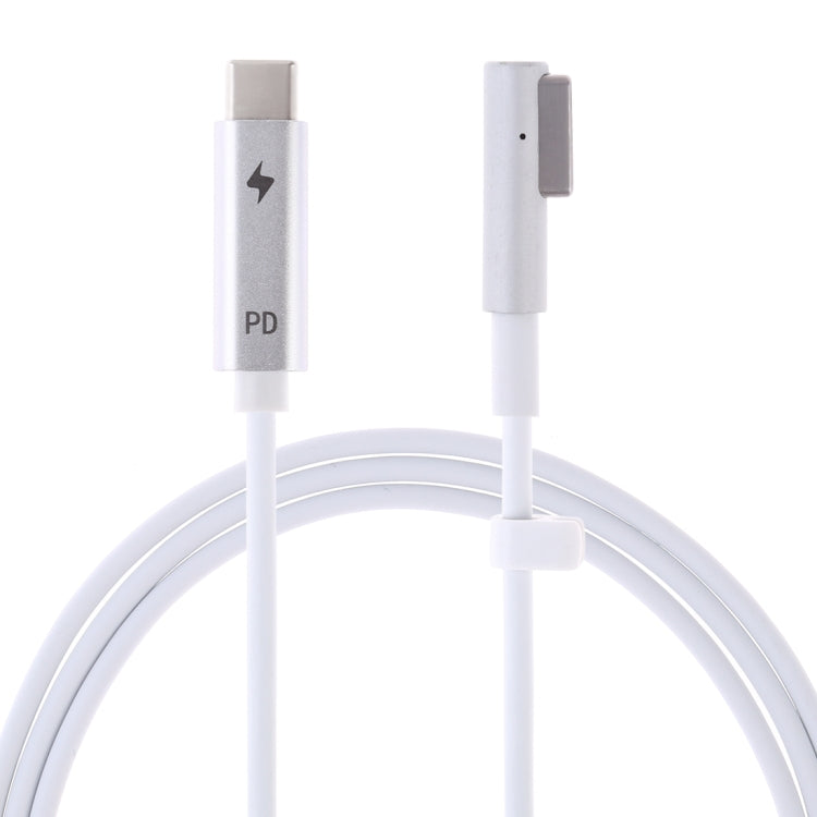 Cáp sạc 85W 5 chân MagSafe 1 (hình chữ L) sang USB-C / Type-C PD, 85W MagSafe 1