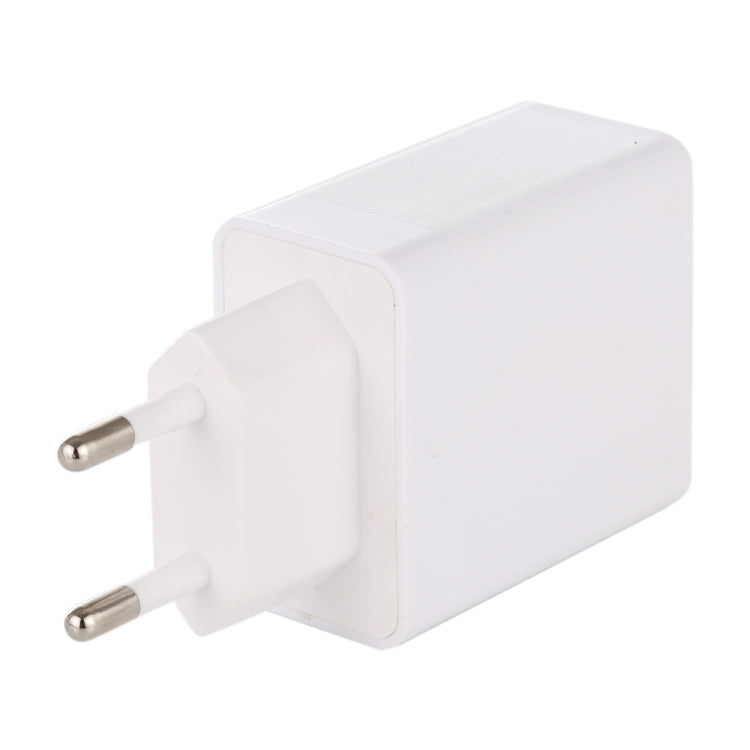 Bộ chuyển đổi phích cắm sạc nhanh 24W PD + QC3.0 EU, Phích cắm EU 24W