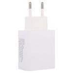 Bộ chuyển đổi phích cắm sạc nhanh 24W PD + QC3.0 EU, Phích cắm EU 24W