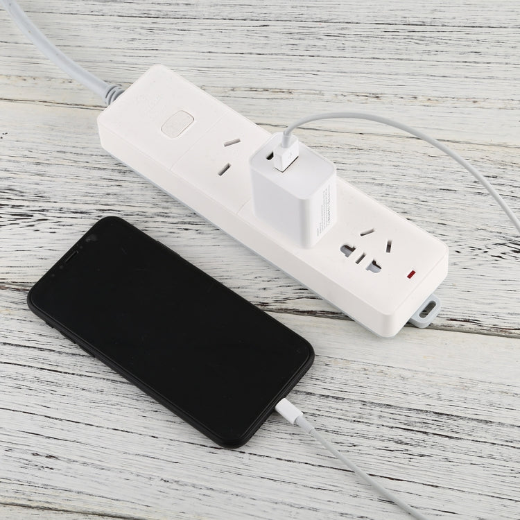 Bộ chuyển đổi phích cắm sạc nhanh 24W PD + QC3.0 EU, Phích cắm EU 24W