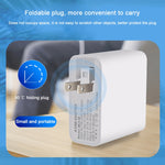 Bộ sạc du lịch USB 4 cổng sạc nhanh WLX-A6, phích cắm US