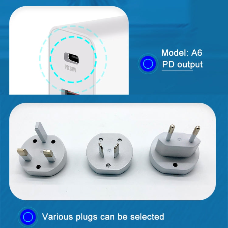 Bộ sạc du lịch USB 4 cổng sạc nhanh WLX-A6, phích cắm US