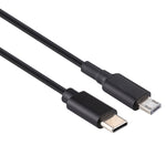 Cáp sạc laptop cho ASUS X205T, giao diện nguồn 19V sang USB-C / Type-C đực, chiều dài cáp 1.5m, cho giao diện nguồn ASUS X205T sang USB-C / Type-C đực