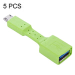 5 cái bộ chuyển đổi OTG Micro USB đực sang USB 3.0 cái, Micro USB sang USB 3.0