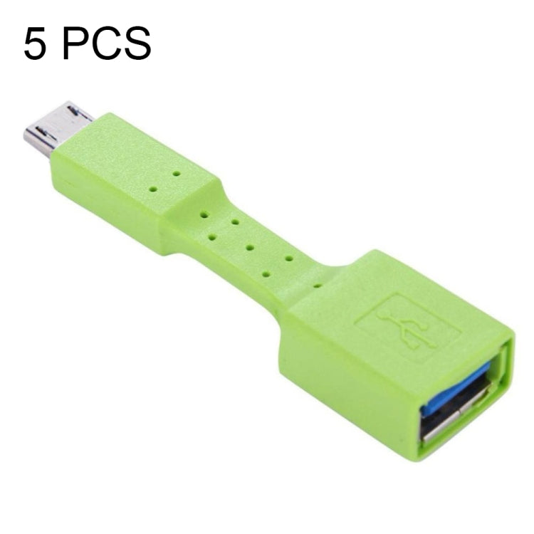 5 cái bộ chuyển đổi OTG Micro USB đực sang USB 3.0 cái, Micro USB sang USB 3.0