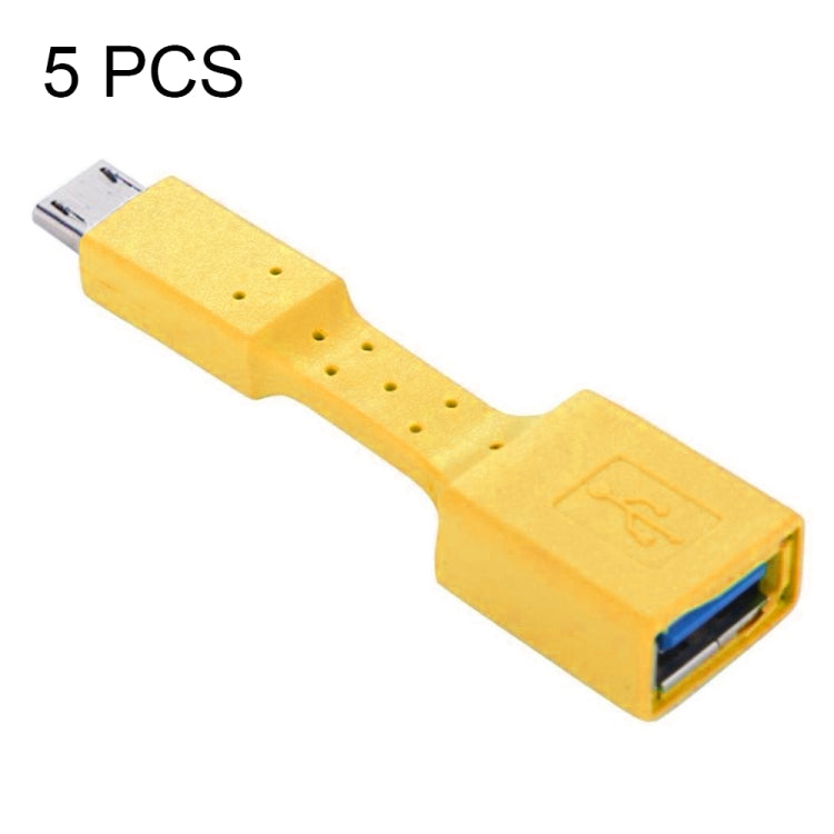 5 cái bộ chuyển đổi OTG Micro USB đực sang USB 3.0 cái, Micro USB sang USB 3.0