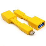 5 cái bộ chuyển đổi OTG Micro USB đực sang USB 3.0 cái, Micro USB sang USB 3.0