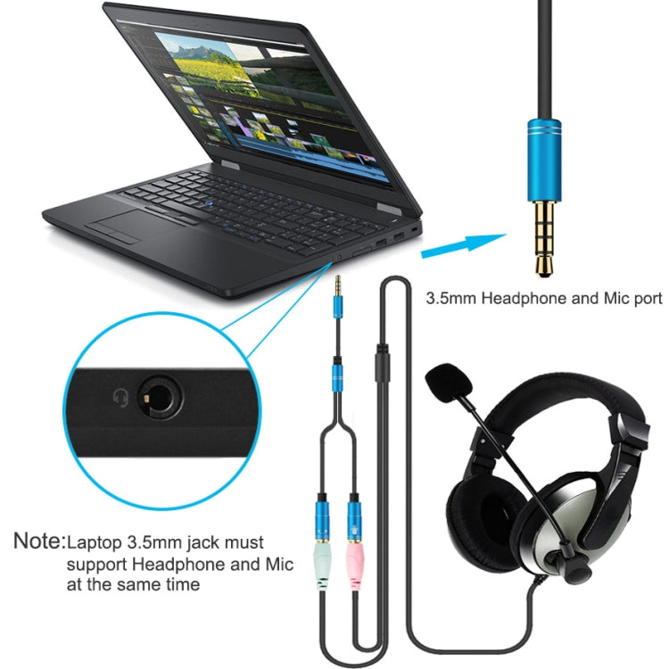Cáp âm thanh chia 2 đầu 3.5mm đực sang đôi 3.5mm cái TPE đàn hồi cao 2 trong 1, dài cáp 32cm