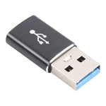 3 cái adapter USB-C / Type-C cái sang USB 3.0 đực hợp kim nhôm, hỗ trợ sạc & truyền dữ liệu, USB 3.0