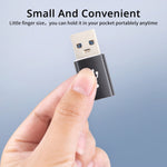 3 cái adapter USB-C / Type-C cái sang USB 3.0 đực hợp kim nhôm, hỗ trợ sạc & truyền dữ liệu, USB 3.0