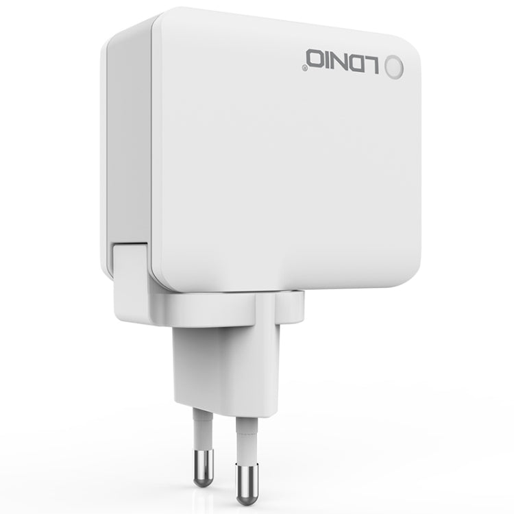 Bộ sạc du lịch thông minh LDNIO A4403 4.4A 4 cổng USB, phích cắm EU, SAS5293AU, SAS5293EU, SAS5293UK, SAS5293US