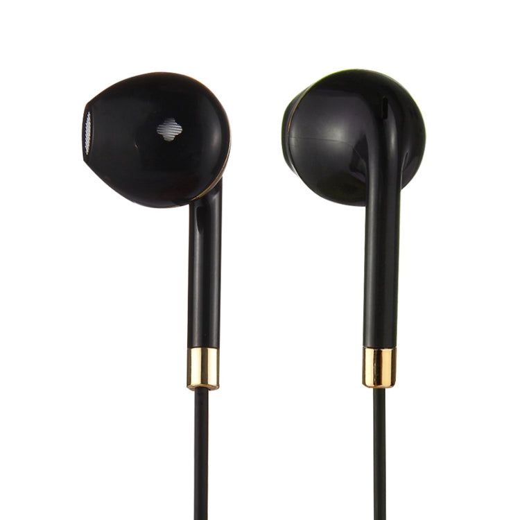 Tai nghe nhét tai 3.5mm thân dây màu đen có điều khiển dây và mic dành cho iPhone, Galaxy, Huawei, Xiaomi, LG, HTC và các điện thoại thông minh khác