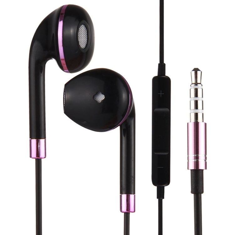 Tai nghe nhét tai 3.5mm thân dây màu đen có điều khiển dây và mic dành cho iPhone, Galaxy, Huawei, Xiaomi, LG, HTC và các điện thoại thông minh khác