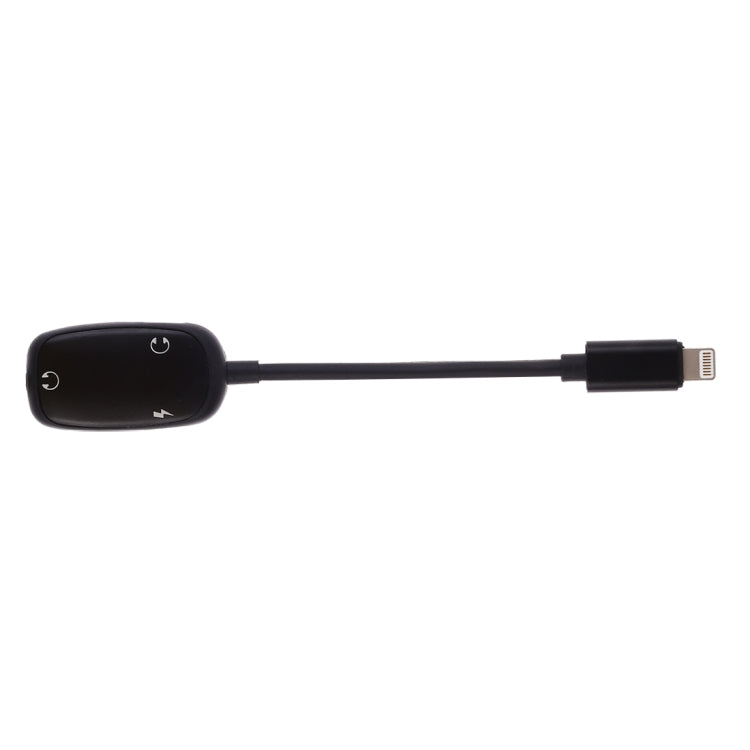 Bộ chuyển đổi tai nghe giao diện sạc 8 Pin sang 8 Pin + giao diện tai nghe 8 Pin + giao diện âm thanh 3.5mm, màu bạc, đen, hồng, vàng, đỏ