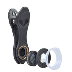 Ống kính điện thoại di động đa năng 2 trong 1 APEXEL APL-24X-H 12X & 24X Macro với nắp che ống kính