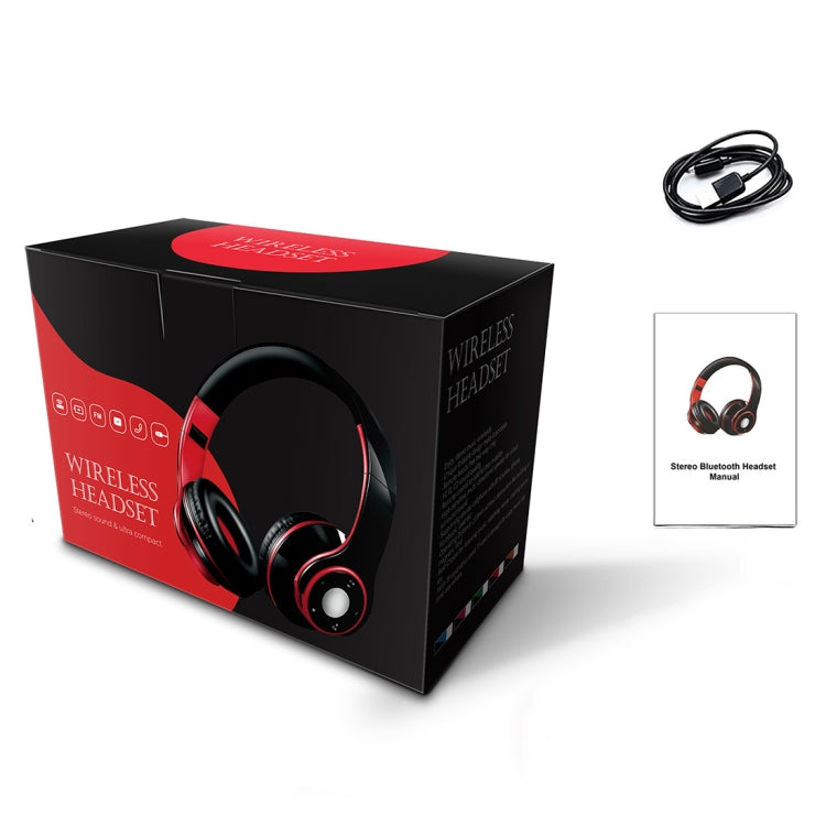 Tai nghe Bluetooth 4.0 + EDR SG-8 không dây chụp tai, thẻ TF, radio FM, âm thanh stereo có mic