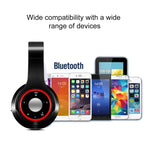 Tai nghe Bluetooth 4.0 + EDR SG-8 không dây chụp tai, thẻ TF, radio FM, âm thanh stereo có mic