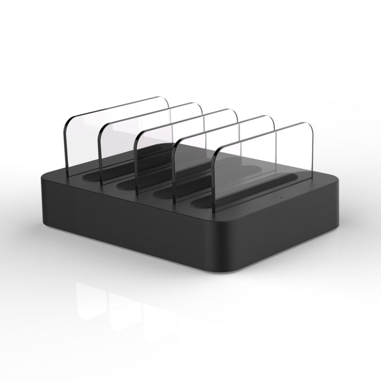 Bộ sạc thông minh 45W PD USB-C / Type-C + 18W PD USB-C / Type-C + 18W QC 3.0 USB + cổng USB với viền tháo rời, phích cắm EU, 016PD phích cắm EU