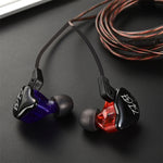 Tai nghe thể thao kiểu treo KZ ED12 jack 3.5mm nhét tai có điều khiển dây, chiều dài cáp: 1.2m, ED12