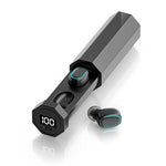 Tai nghe Bluetooth True Wireless C1 Bluetooth 5.0 TWS với màn hình kỹ thuật số cảm ứng đa giác kèm hộp sạc, đa giác