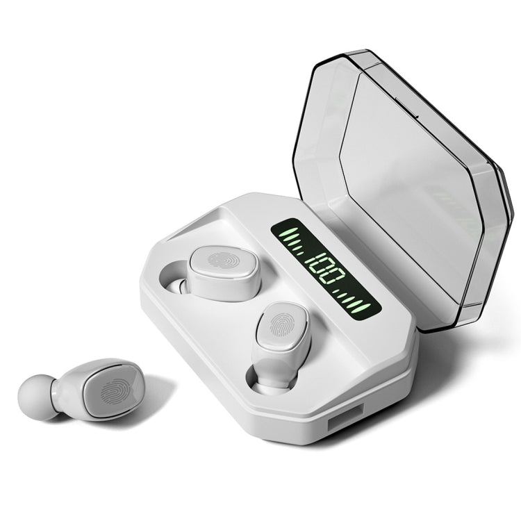 Tai nghe Bluetooth không dây thực sự M8 Bluetooth 5.0 TWS cảm ứng hiển thị kỹ thuật số kèm hộp sạc