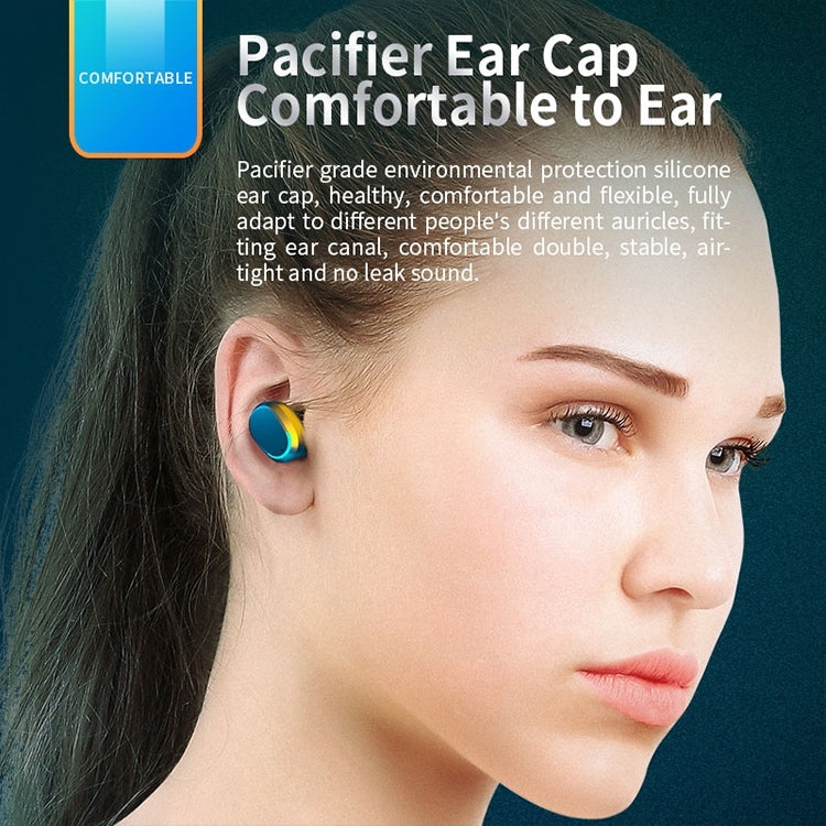 Tai nghe Bluetooth không dây thực sự M8 Bluetooth 5.0 TWS cảm ứng hiển thị kỹ thuật số kèm hộp sạc