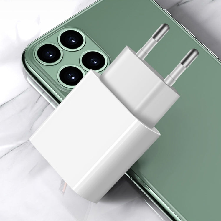 Bộ sạc du lịch sạc nhanh cổng USB đơn 2.4A M117, phích cắm EU, USB đơn