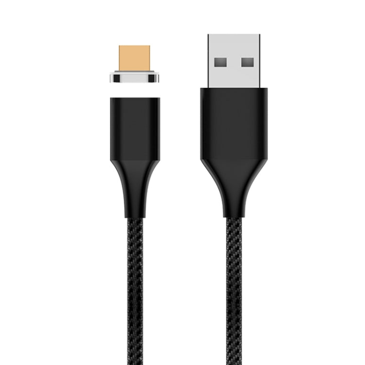 M11 3A USB to Micro USB Nylon Braided Magnetic Data Cable, Cable Length: 2m, Micro USB