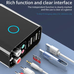 Bộ phát thu âm thanh Bluetooth 5.0 K16 2 trong 1 cổng ra kép 3.5mm AUX + RAC kèm điều khiển từ xa, phích cắm EU, phích cắm EU