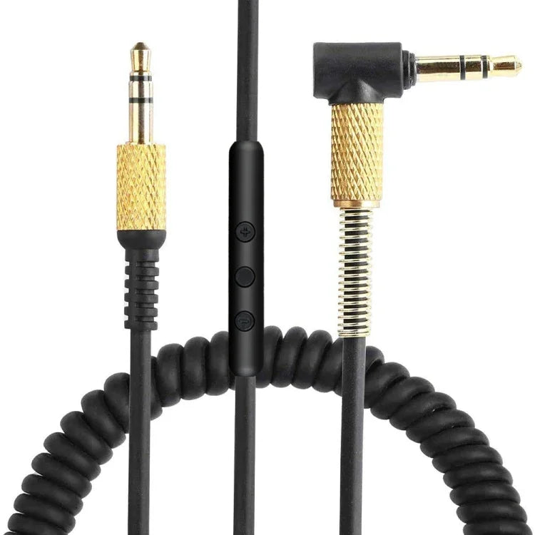 Phiên bản có điều khiển cuộc gọi bằng dây cáp tai nghe 3.5mm đực sang đực cho tai nghe Marshall, chiều dài cáp: 1.25m-1.8m, phiên bản có điều khiển cuộc gọi bằng dây