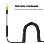 Phiên bản có điều khiển cuộc gọi bằng dây cáp tai nghe 3.5mm đực sang đực cho tai nghe Marshall, chiều dài cáp: 1.25m-1.8m, phiên bản có điều khiển cuộc gọi bằng dây