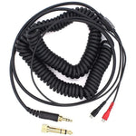 ZS0095 Cáp lò xo tai nghe cho Sennheiser HD25 / HD560 / HD540 / HD430 / HD250, chiều dài cáp: 1.5m-5m, ZS0095