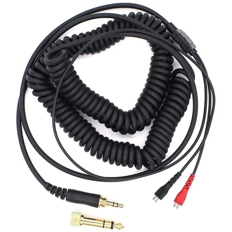 ZS0095 Cáp lò xo tai nghe cho Sennheiser HD25 / HD560 / HD540 / HD430 / HD250, chiều dài cáp: 1.5m-5m, ZS0095