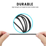 ZS0159 Cáp âm thanh tai nghe chơi game 3.5mm đực sang đực có điều khiển dây cho Logitech G433 / G233 / G Pro / G Pro X, chiều dài cáp: 2m
