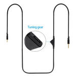 ZS0175 Cáp âm thanh tai nghe điều chỉnh âm lượng 3.5mm đực sang đực cho Logitech Astro A10 / A40 / A30, chiều dài cáp: 2m, dành cho Logitech Astro A10 2m