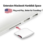 Bộ chuyển đổi thẻ Micro SD / TF sang SD cho MacBook Air / Pro, hỗ trợ đến 512GB, 512GB